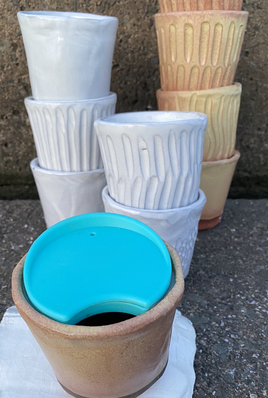 Image of travel mugs